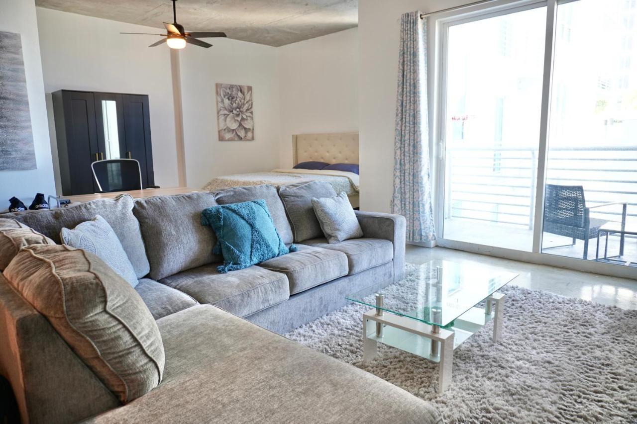 1Br Loft In Downtown With Bay View And Workspace Маями Екстериор снимка